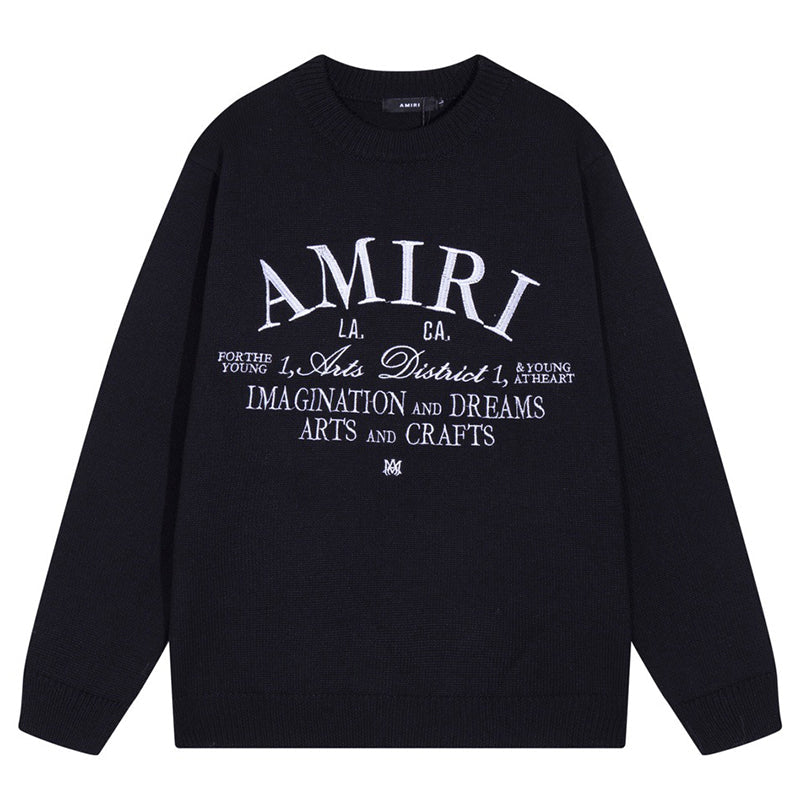 AMlRl Logo Knitted Sweater